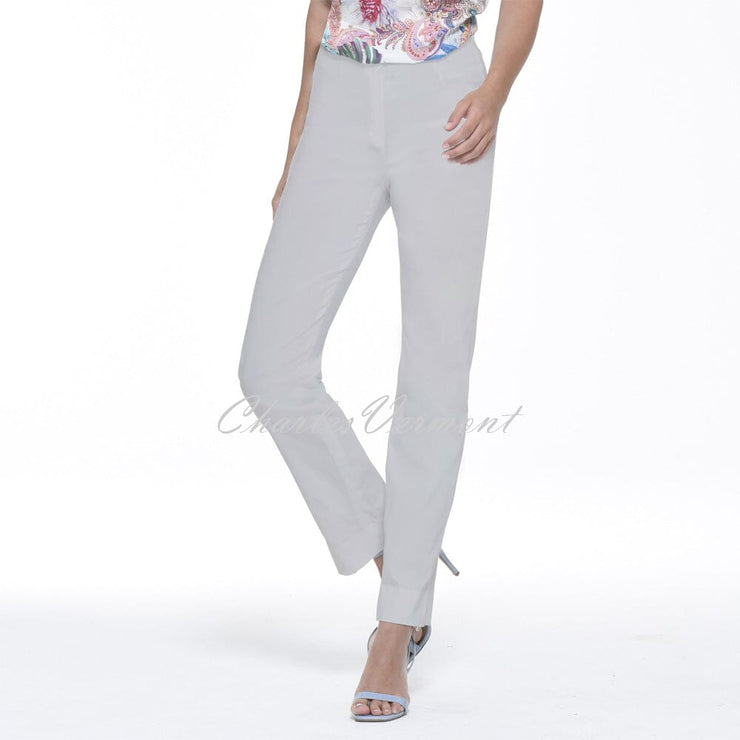 Robell Marie Full Length Trouser 51412-5499-920 (Light Grey)