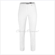 Robell Rose 09 – 7/8 Cropped Super Slim Trouser 51527-5499-10 (White) 