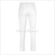 Robell Rose 09 – 7/8 Cropped Super Slim Trouser 51527-5499-10 (White) 