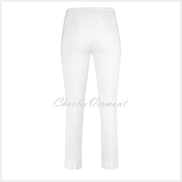 Robell Rose 09 – 7/8 Cropped Super Slim Trouser 51527-5499-10 (White) 