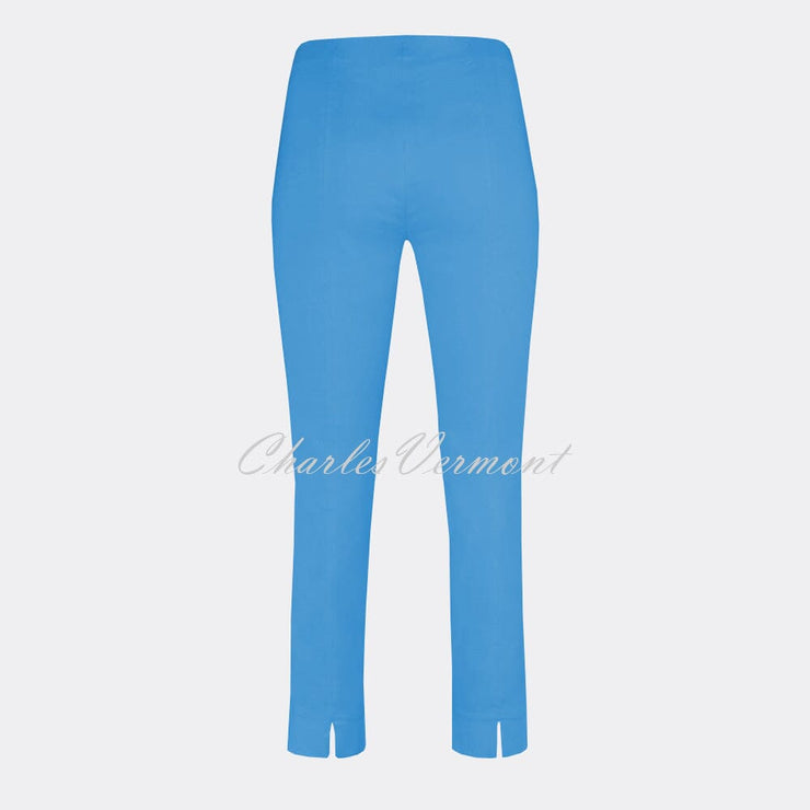 Robell Rose 09 - 7/8 Cropped Super Slim Trouser 51527-5499-600 (Azure Blue)