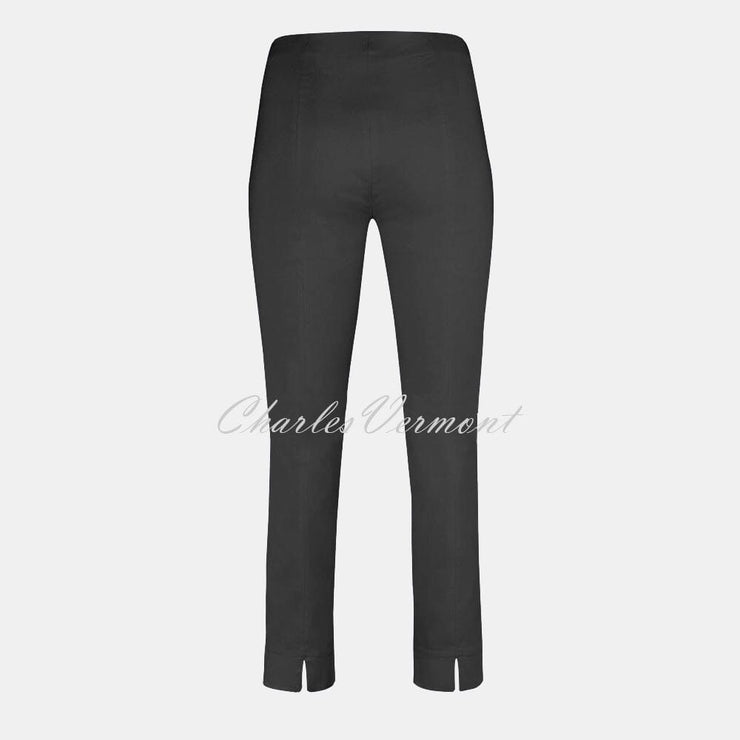 Robell Rose 09 – 7/8 Cropped Super Slim Trouser 51527-54025-97 – Ultra Thin Fleece Lined (Charcoal)