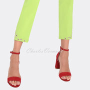 Robell Bella 09 – 7/8 Cropped Trouser 51545-5499-810 (Lime Green)