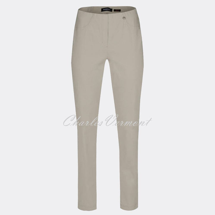 Robell Bella Full Length Trouser 51559-5499-13 (Light Taupe)