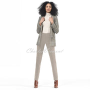 Robell Bella Full Length Trouser 51559-5499-13 (Light Taupe)