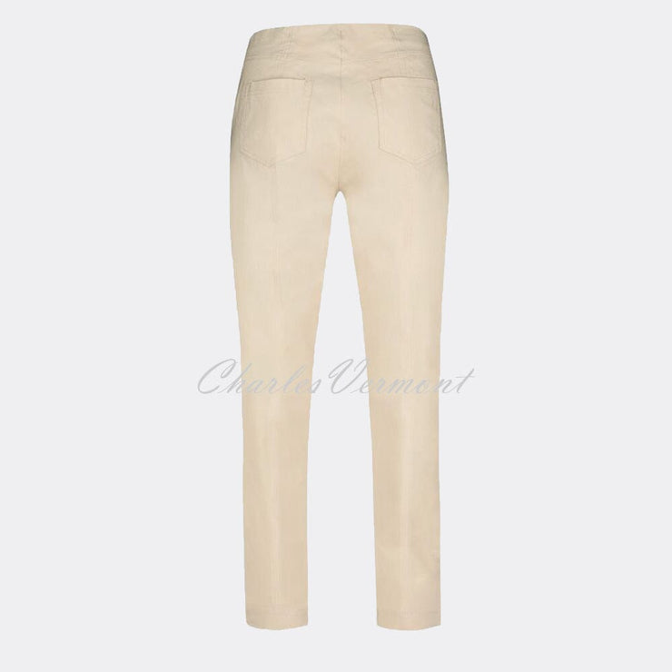 Robell Bella Trouser 51559-5499-14 (Beige) – SHORTER LENGTH 29"