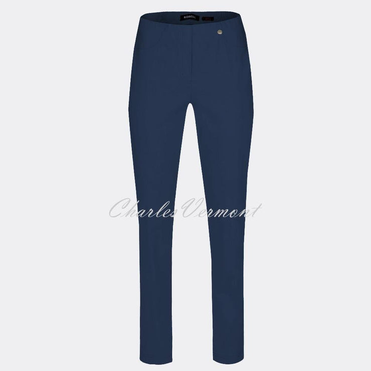 Robell Bella Trouser 51559-5499-68 (French Navy) – SHORTER LENGTH 29"