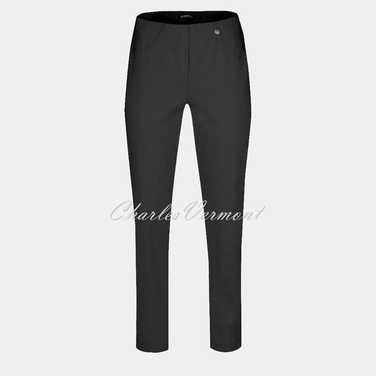 Robell Bella Trouser 51559-5499-90 (Black) – SHORTER LENGTH 29"