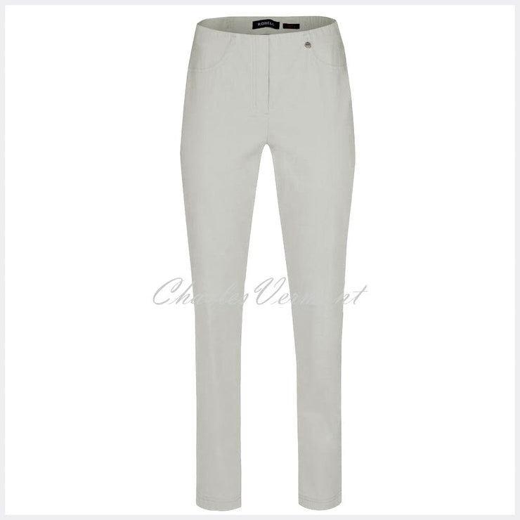Robell Bella Full Length Trouser 51559-5499-92 (Stone Grey)