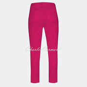 Robell Bella 09 - 7/8 Cropped Trouser 51560-54401-43 (Pink Jacquard)