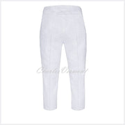 Robell Marie 07 Capri 51576-54401-10 (White Jacquard)