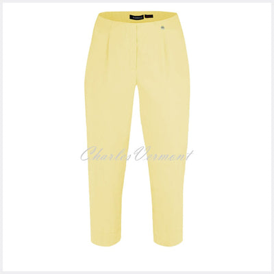 Robell Marie 07 Capri Trouser 51576-5499-210 (Soft Lemon)