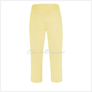 Robell Marie 07 Capri Trouser 51576-5499-210 (Soft Lemon)