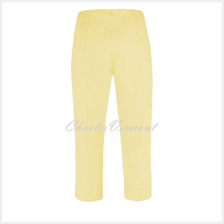 Robell Marie 07 Capri Trouser 51576-5499-210 (Soft Lemon)