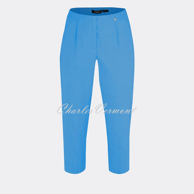 Robell Marie 07 Capri Trouser 51576-5499-600 (Azure Blue)