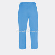 Robell Marie 07 Capri Trouser 51576-5499-600 (Azure Blue)