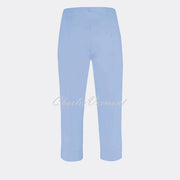 Robell Marie 07 Capri Trouser 51576-5499-610 (Powder Blue)