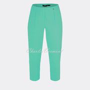 Robell Marie 07 Capri Trouser 51576-5499-720 (Aqua Green)