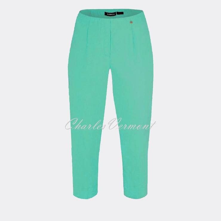 Robell Marie 07 Capri Trouser 51576-5499-720 (Aqua Green)