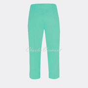 Robell Marie 07 Capri Trouser 51576-5499-720 (Aqua Green)