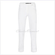 Robell Bella 09 - 7/8 Cropped Jean 51628-5448-10 (White Denim)Robell Bella 09 - 7/8 Cropped Jean 51628-5448-10 (White Denim)