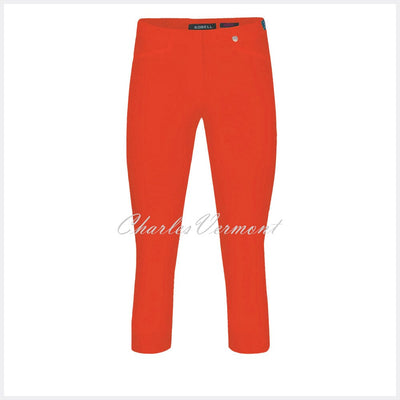 Robell Rose 07 Super Slim Capri Trouser 51636-5499-321 (Orange)