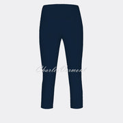 Robell Rose 07 Super Slim Capri Trouser 51636-5499-69 (Navy)