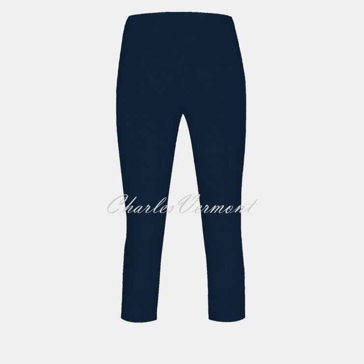 Robell Rose 07 Super Slim Capri Trouser 51636-5499-69 (Navy)