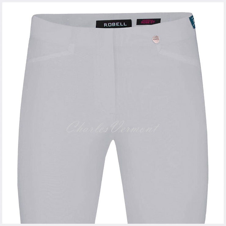 Robell Rose 07 Super Slim Capri Trouser 51636-5499-920 (Light Grey)