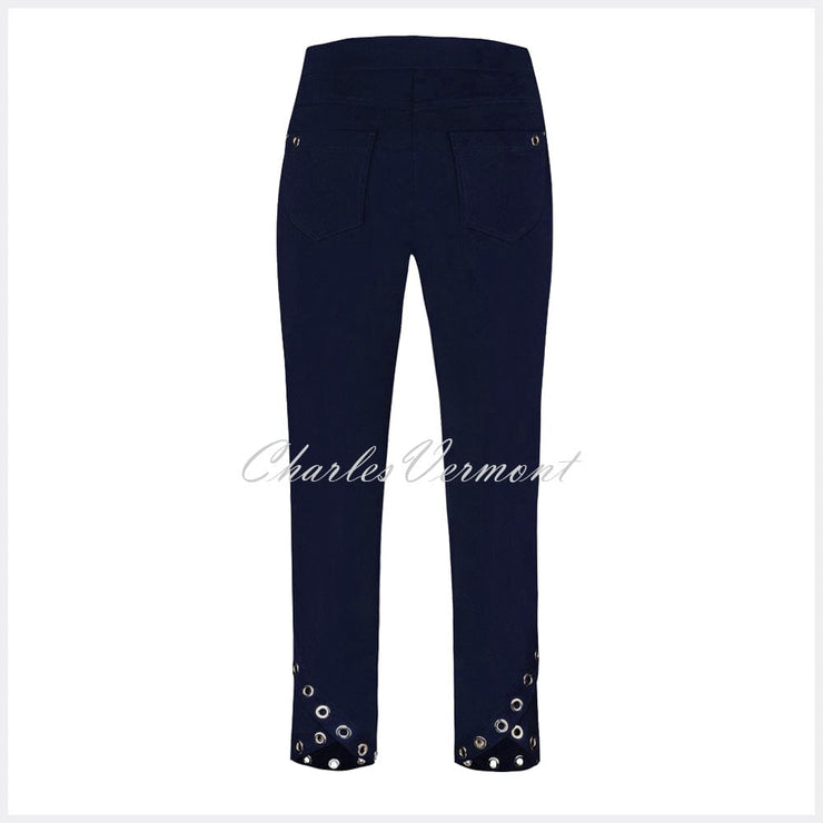 Robell Rose 09 - 7/8 Cropped Trouser 51666-5499-69 (Navy)