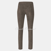 Robell Rose Full Length Super Slim-Leg Trouser 51673-54451-38 (Almond Faux Suede)