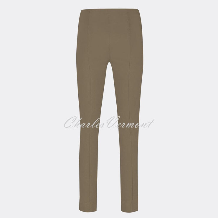 Robell Rose Full Length Super Slim Trouser 51673-5499-17 (Taupe)