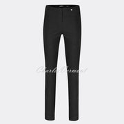 Robell Rose Full Length Super Slim Trouser 51673-5499-90 (Black)