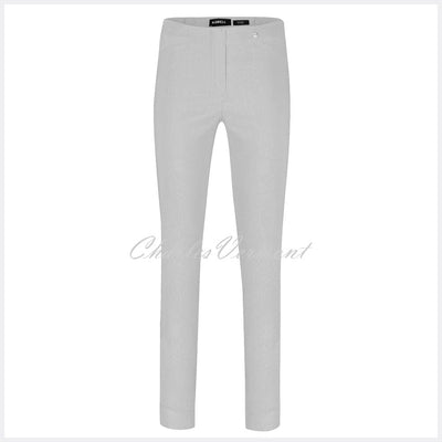 Robell Rose Full Length Super Slim Trouser 51673-5499-92 (Stone Grey)