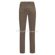 Robell Bella Full Length Trouser 52457-54363-17 (Taupe Needle Cord)