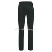 Robell Bella Trouser 52457-54363-187 (Forest Green Needle Cord) - SHORTER LENGTH 29"