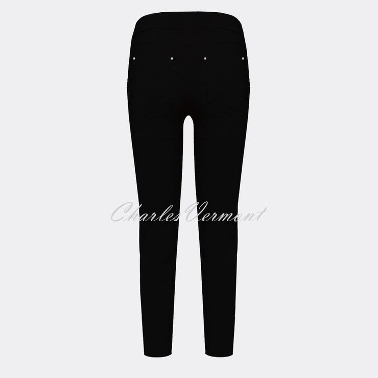 Robell Nena 09 – 7/8 Cropped Trouser 52490-5499-90 (Black)