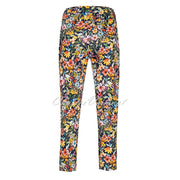 Robell Lena 09 – 7/8 Cropped Trouser 52513-54044-69 (Floral Print)