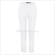 Robell Lena 09 - 7/8 Cropped Trouser 52550-5499-10 (White)