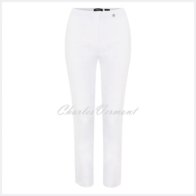 Robell Lena 09 - 7/8 Cropped Trouser 52550-5499-10 (White)