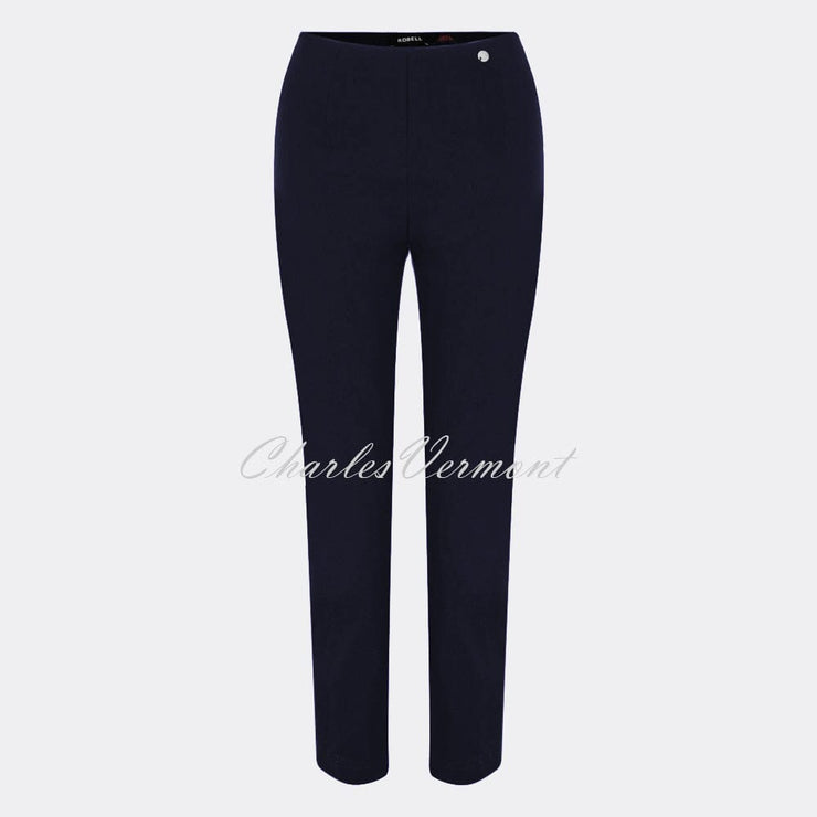 Robell Lena - 7/8 Cropped Trouser 52550-5499-69 (Navy)