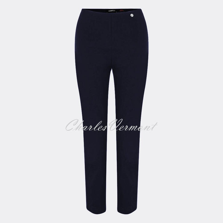 Robell Lena - 7/8 Cropped Trouser 52550-5499-69 (Navy)