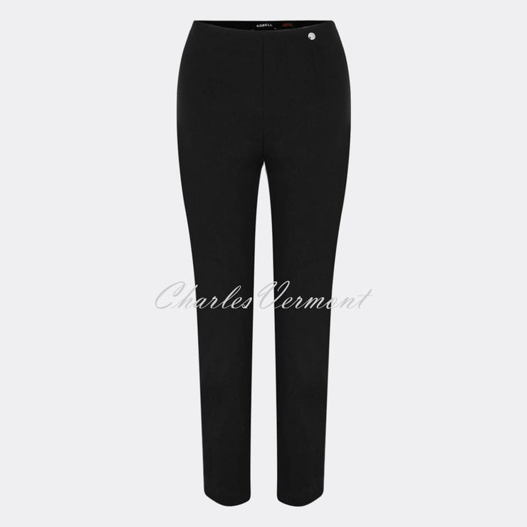 Robell Lena 09 - 7/8 Cropped Trouser 52550-5499-90 (Black)