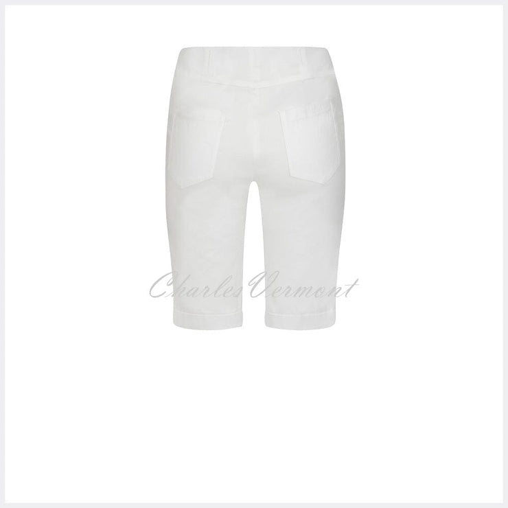 Robell Bella 04 - Short 52665-5499-10 (White)