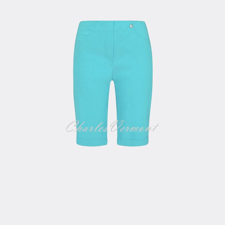 Robell Bella 04 - Short 52665-5499-750 (Pacific Turquoise)