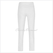 Robell Bella 09 – 7/8 Cropped Cotton Rich Trouser 52682-54056-10 (White)