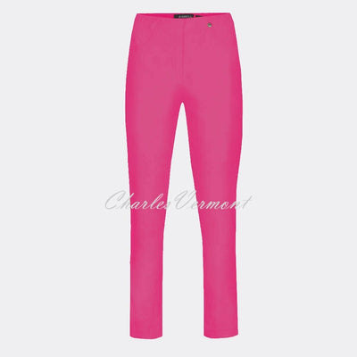 Robell Bella 09 – 7/8 Cropped Cotton Rich Trouser 52682-54056-33 (Pink Flambé)