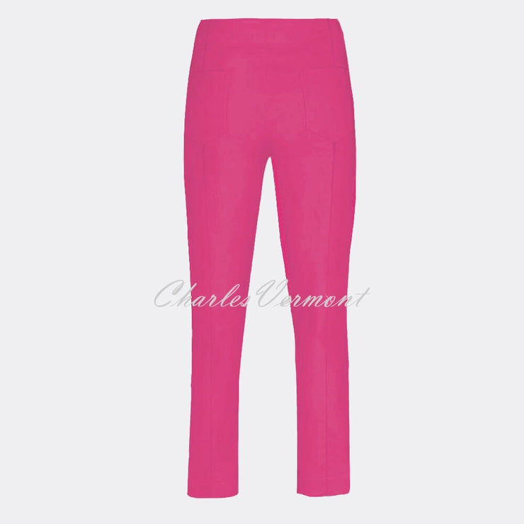 Robell Bella 09 – 7/8 Cropped Cotton Rich Trouser 52682-54056-33 (Pink Flambé)