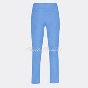 Robell Bella 09 – 7/8 Cropped Cotton Rich Trouser 52682-54056-60 (Provence Blue)