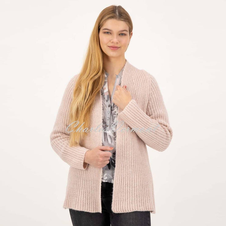 Just White Cardigan - Style J1968 (Blush)